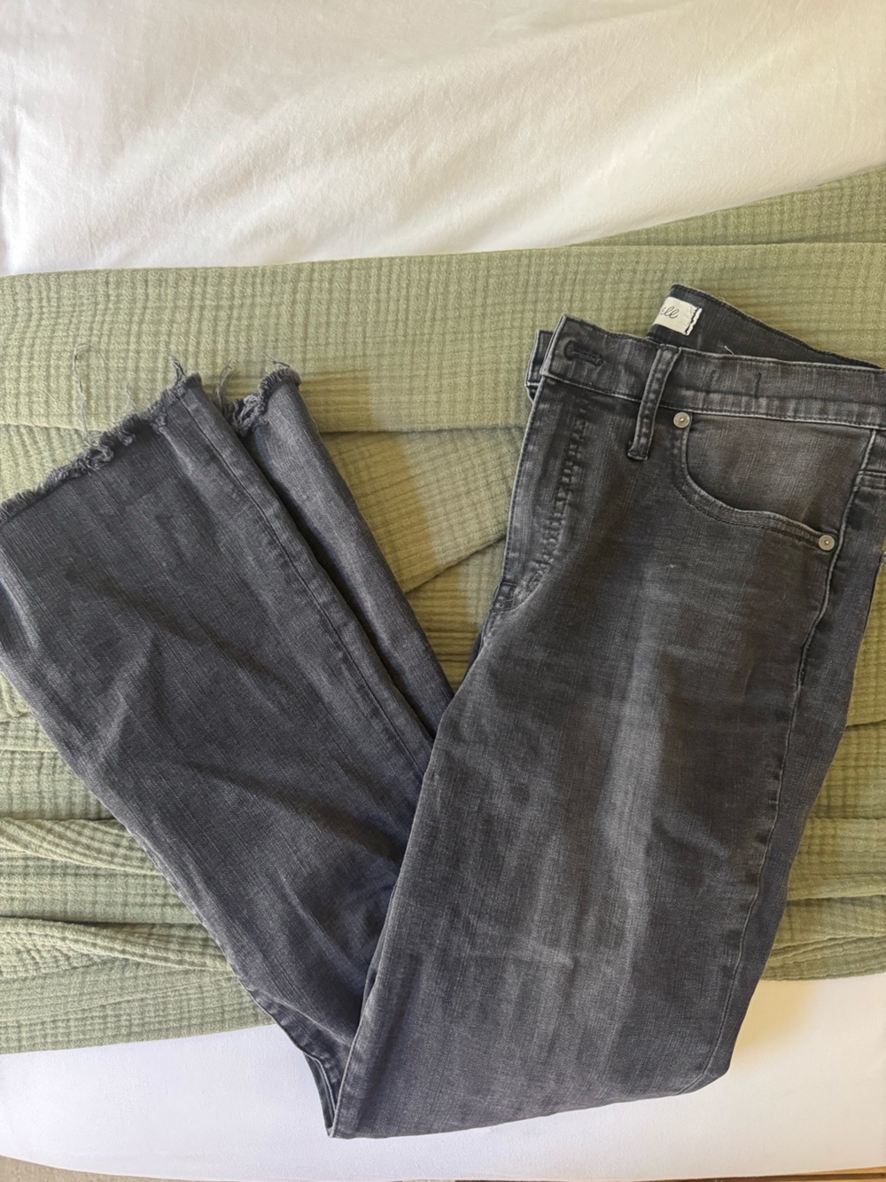 Madewell Demi Boot Cropped Jean